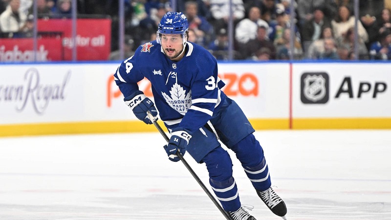 Auston Matthews helpt Toronto Maple Leafs opnieuw aan de overwinning